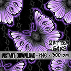 Flying Beauty lavender Seamless File
