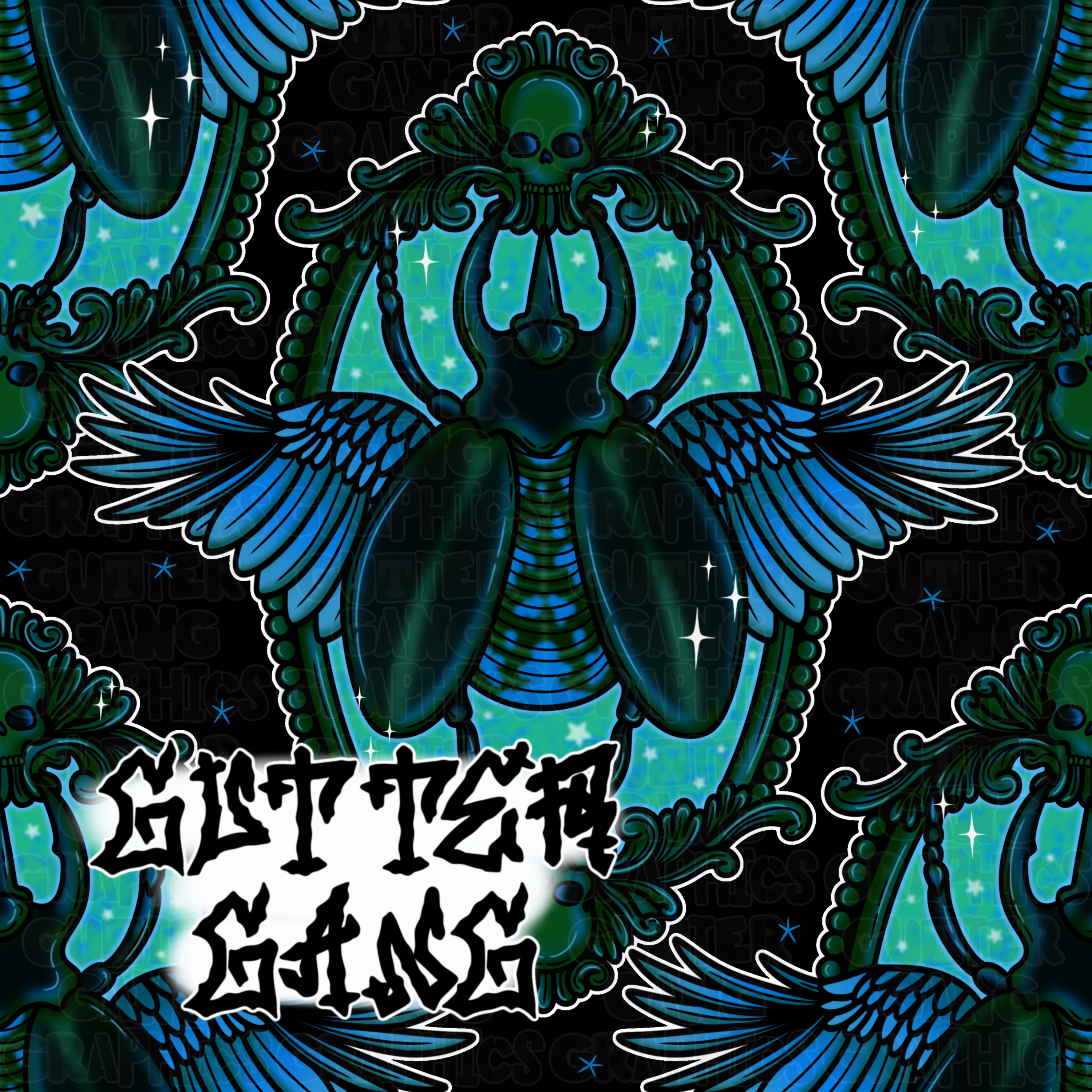 Beetle Bundle Seamless & PNG