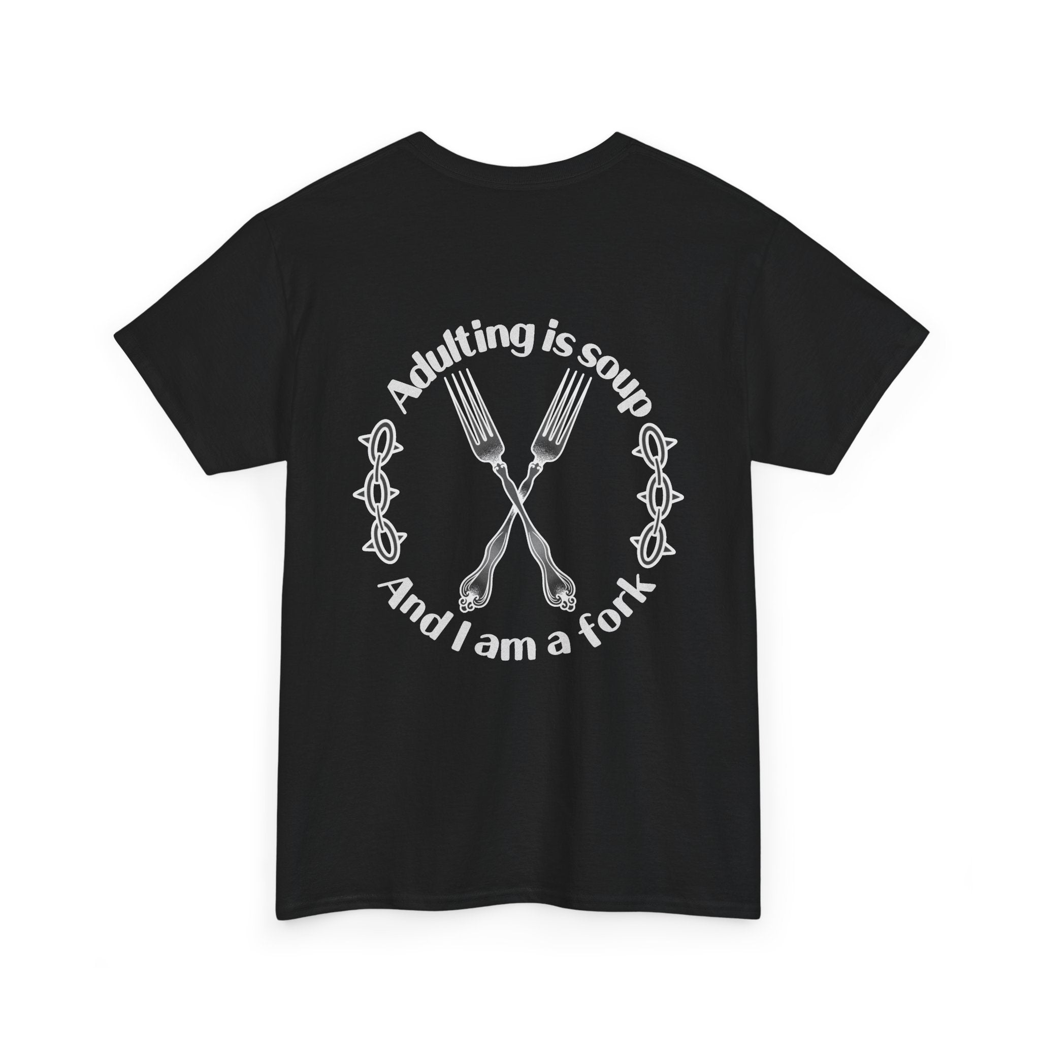 Adulting is hard Unisex Heavy Cotton Tee