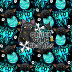 Baby Bat Blue Colorway Seamless File