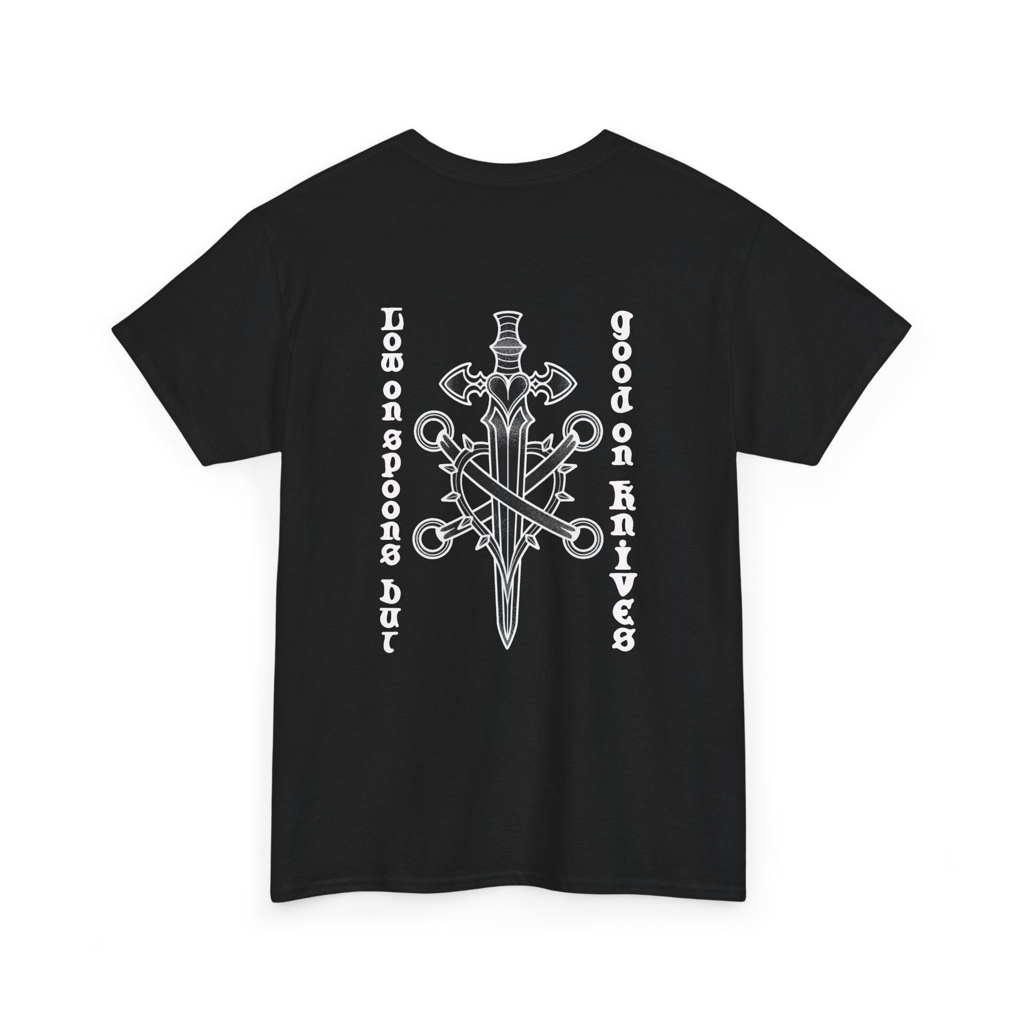 No spoons Unisex Heavy Cotton Tee