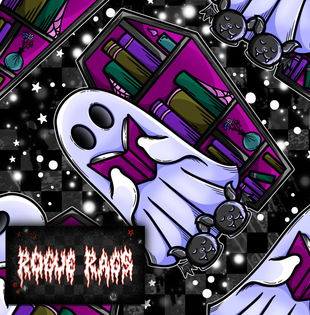 Bookish Ghostie #3 Seamless File