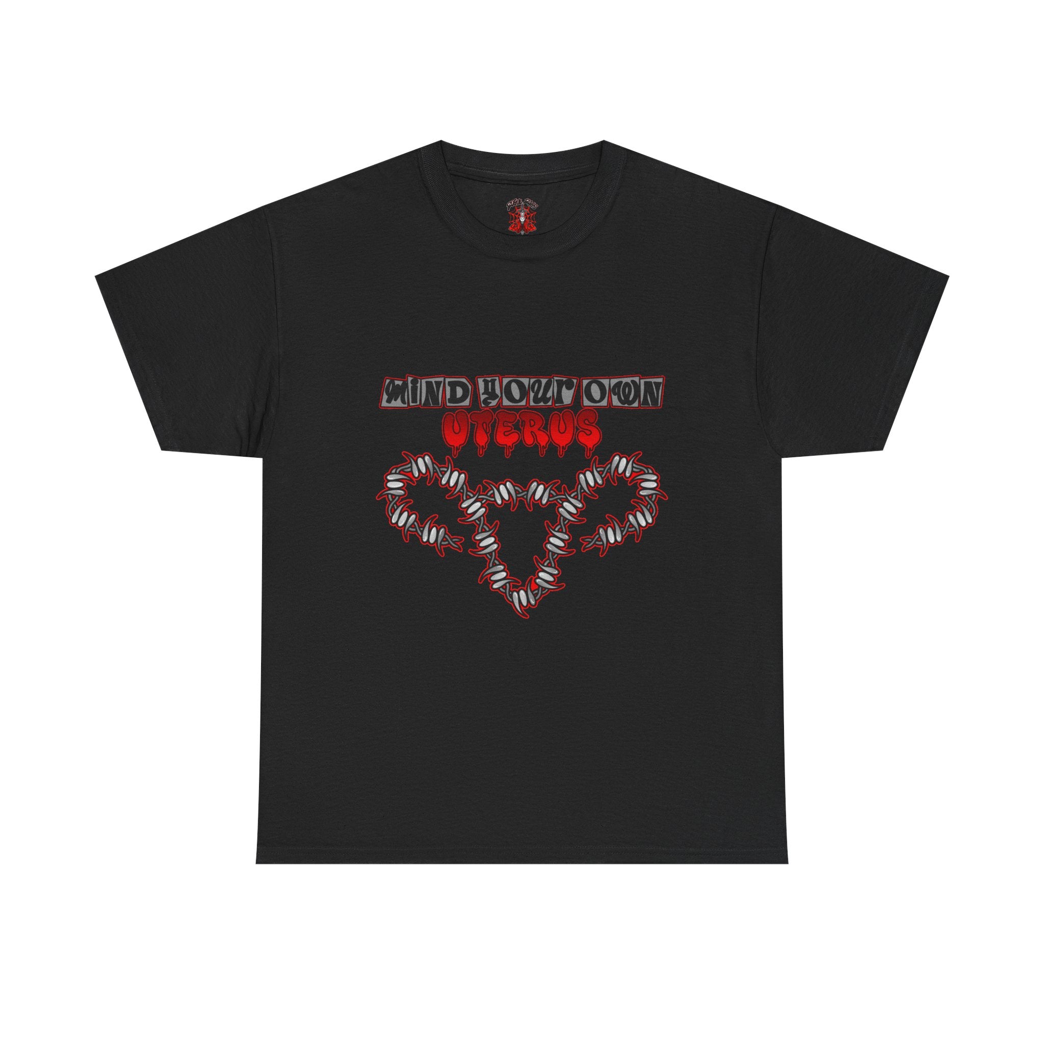 Mind your own uterus Unisex Heavy Cotton Tee