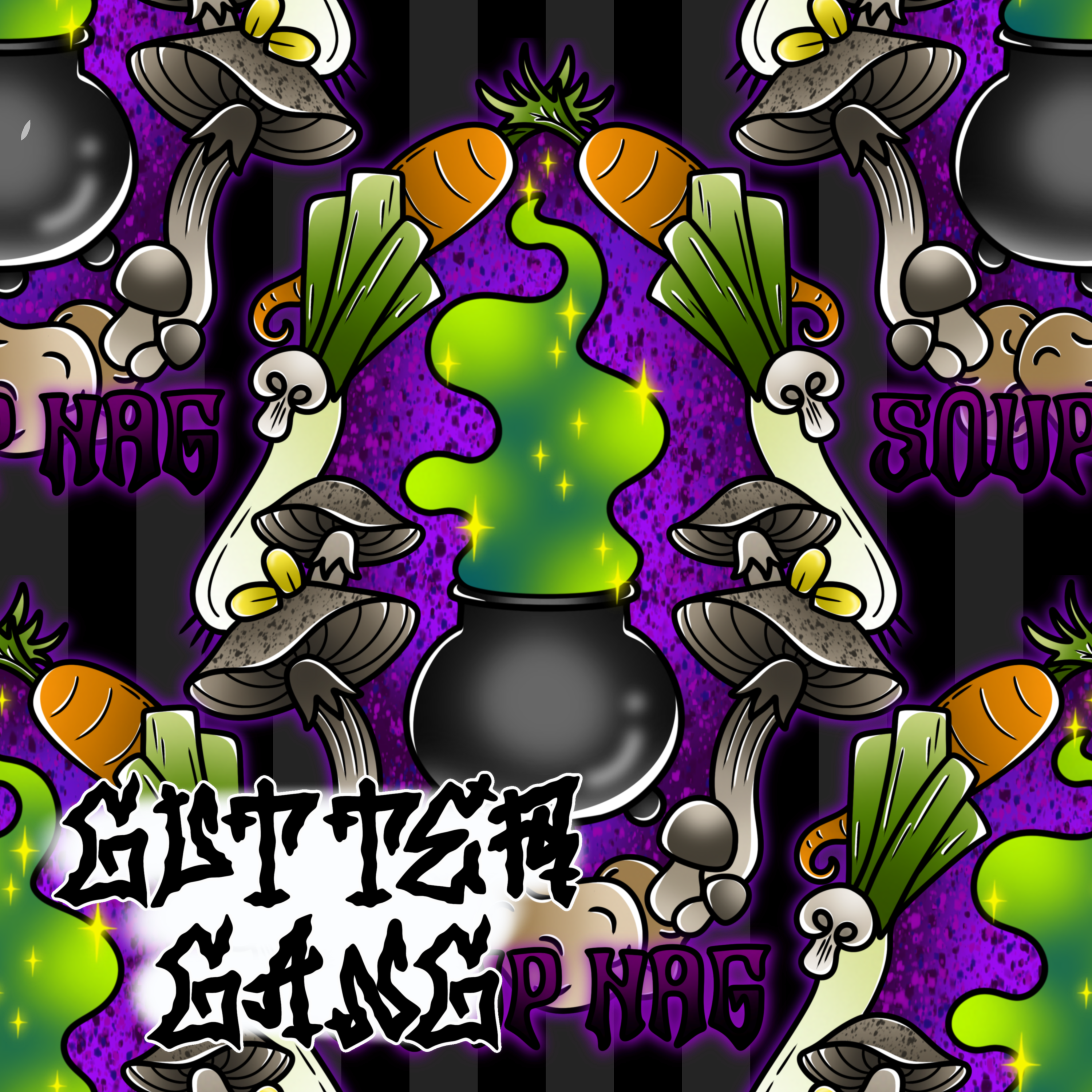 Purple Soup Hag Seamless File
