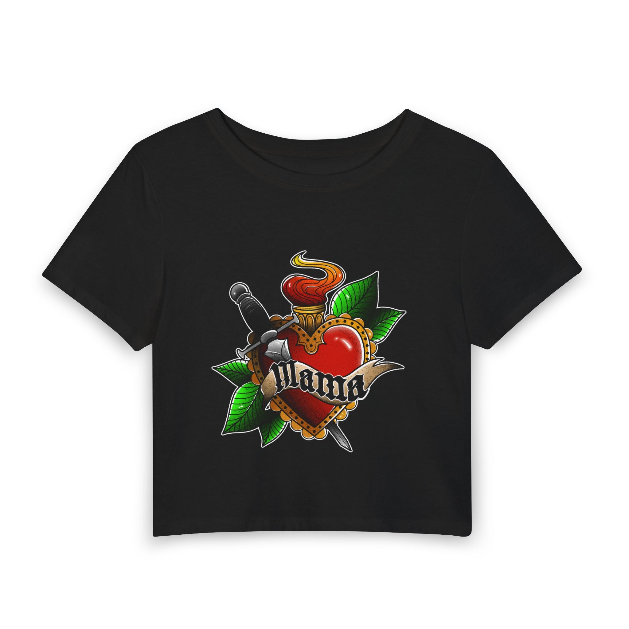 Tattoo mama Women's Baby Tee