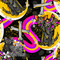 Neon Cerberus #2 Seamless File