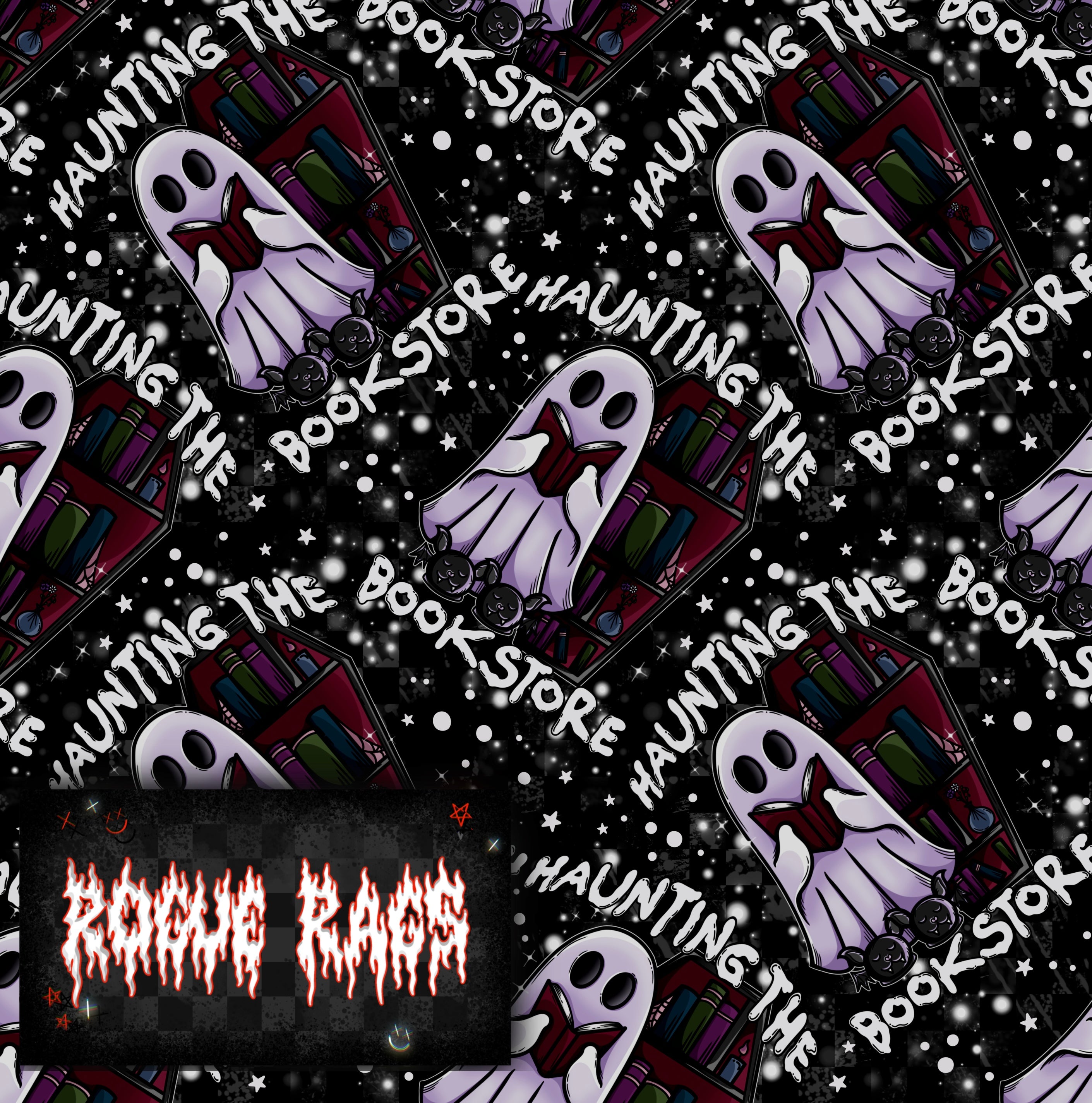 Haunting the bookstore #5 Seamless File