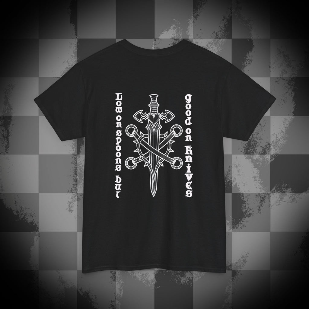 No spoons Unisex Heavy Cotton Tee