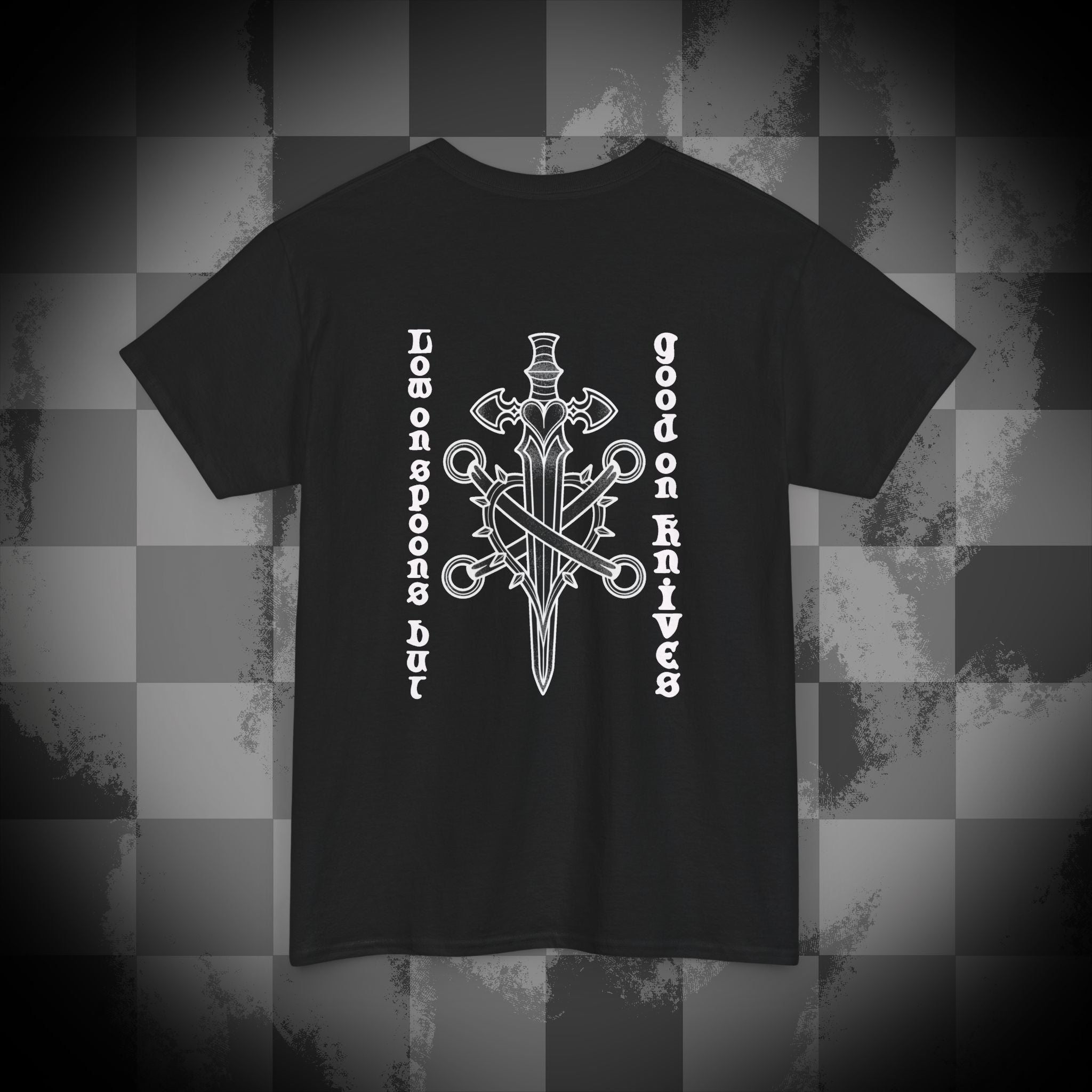 No spoons Unisex Heavy Cotton Tee