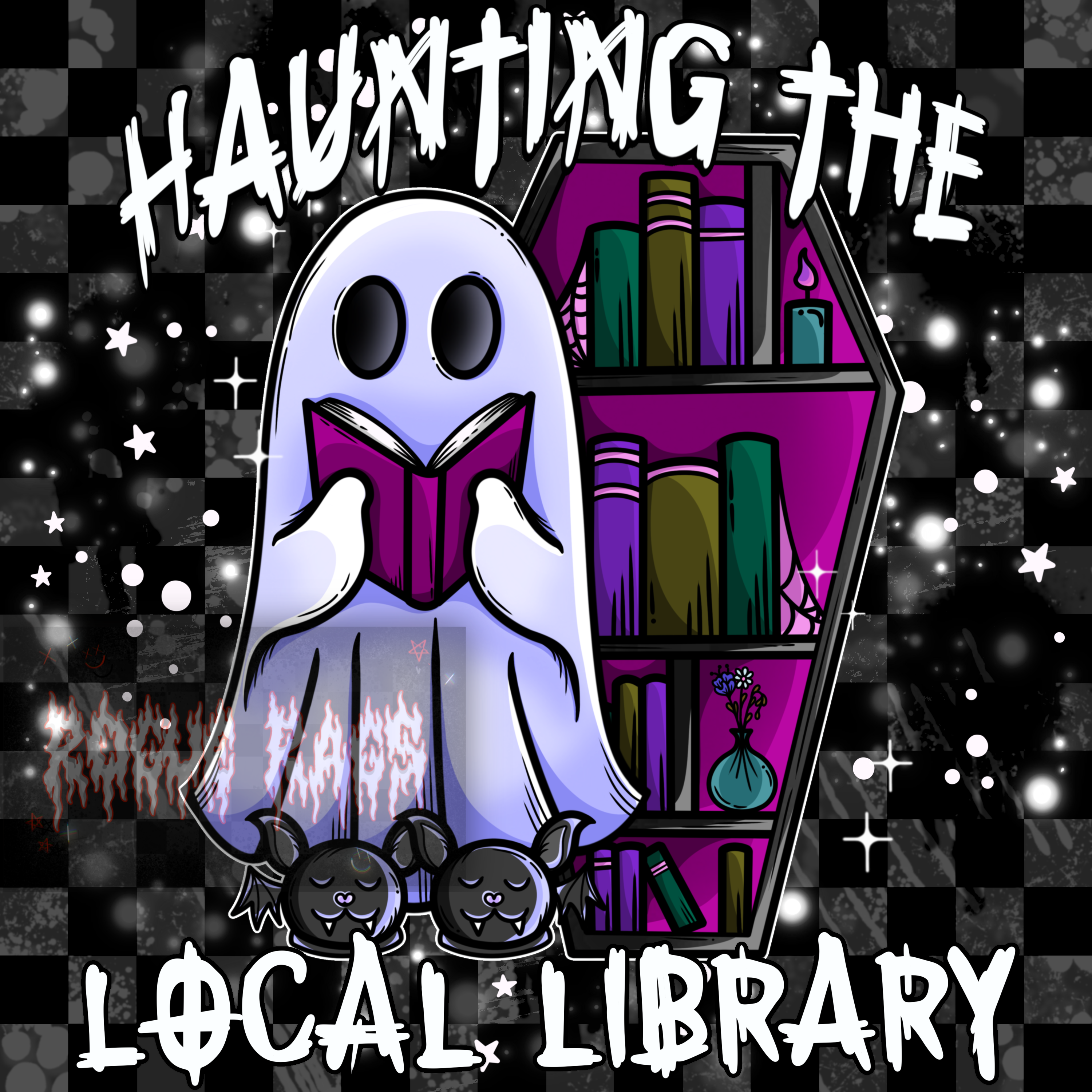 Haunting the local library/bookstore #3 PNG