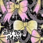 Pink & Yellow Trendy Ghoul Seamless File