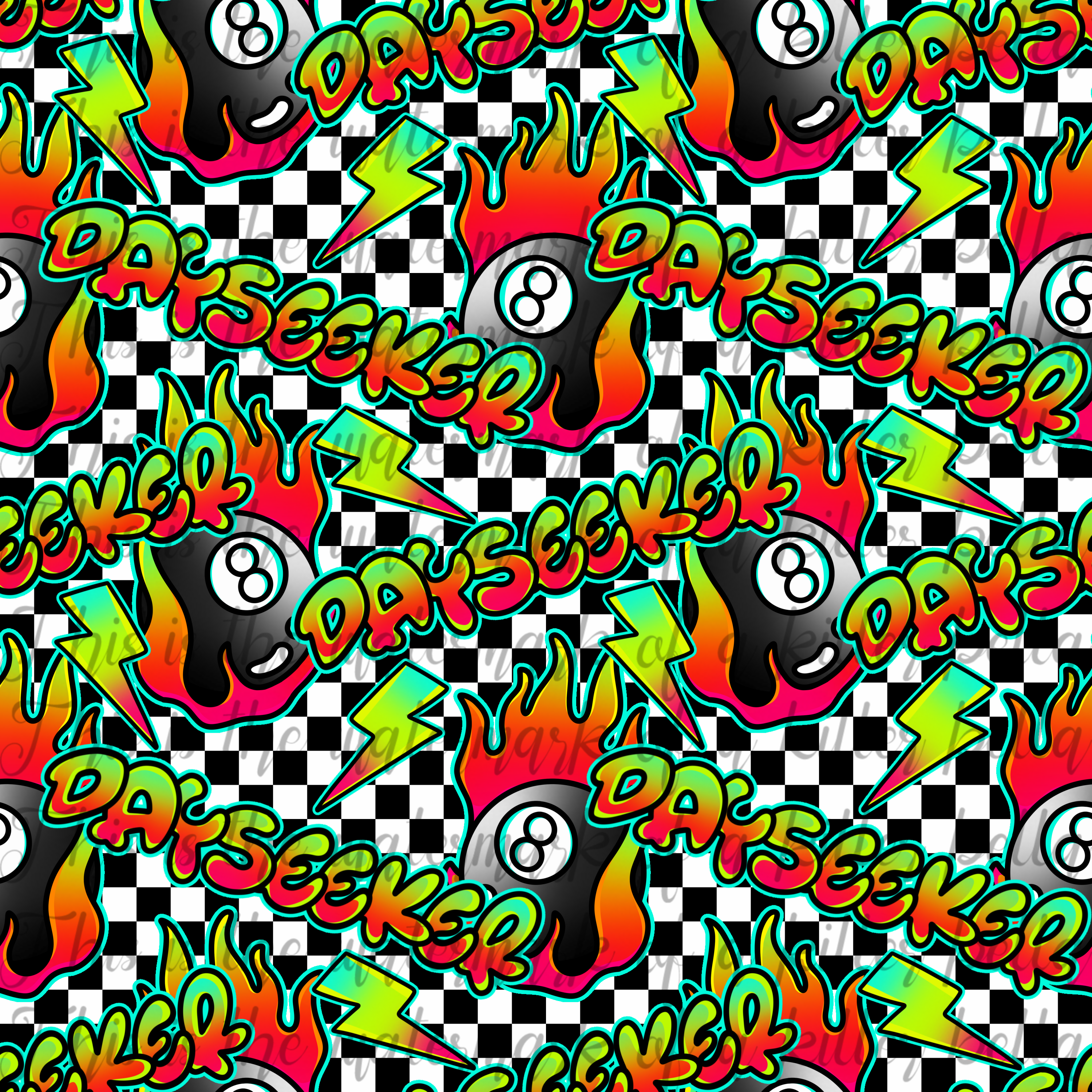 Dayseeker 8 Ball Seamless File