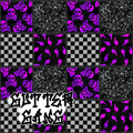 Purple Grunge Patchwork Seamless File