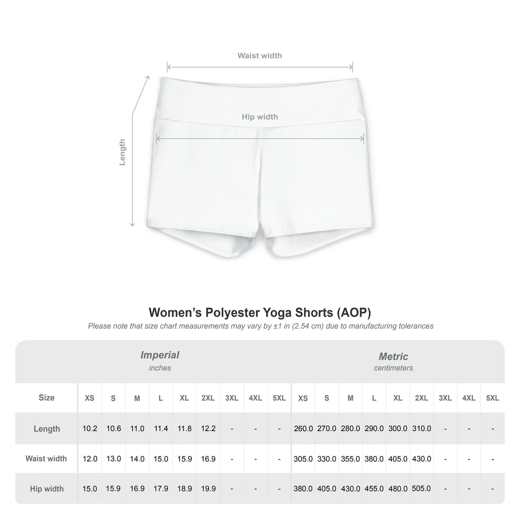 Trippy Checkerboard Yoga Shorts