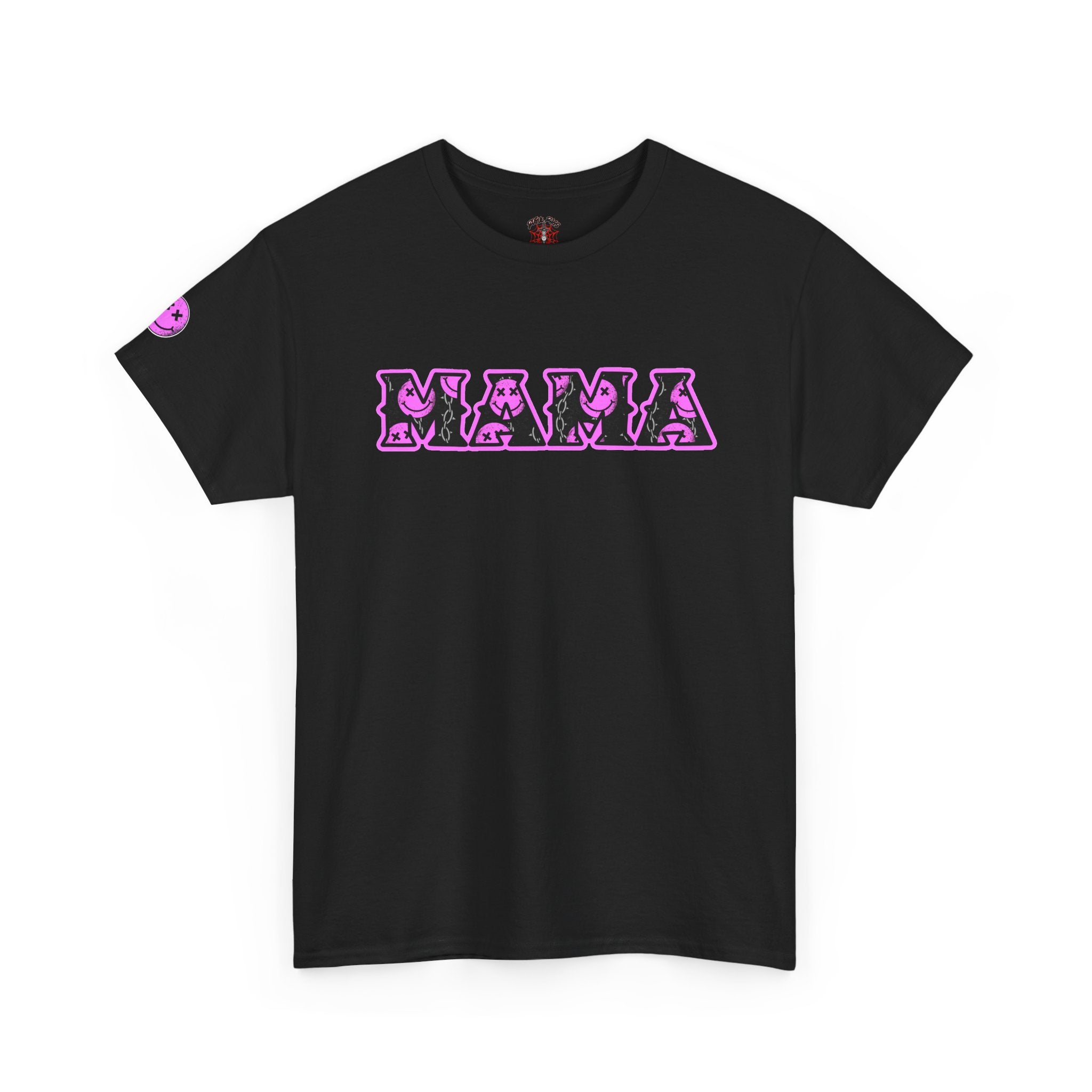 Smiley Mama Unisex Heavy Cotton Tee