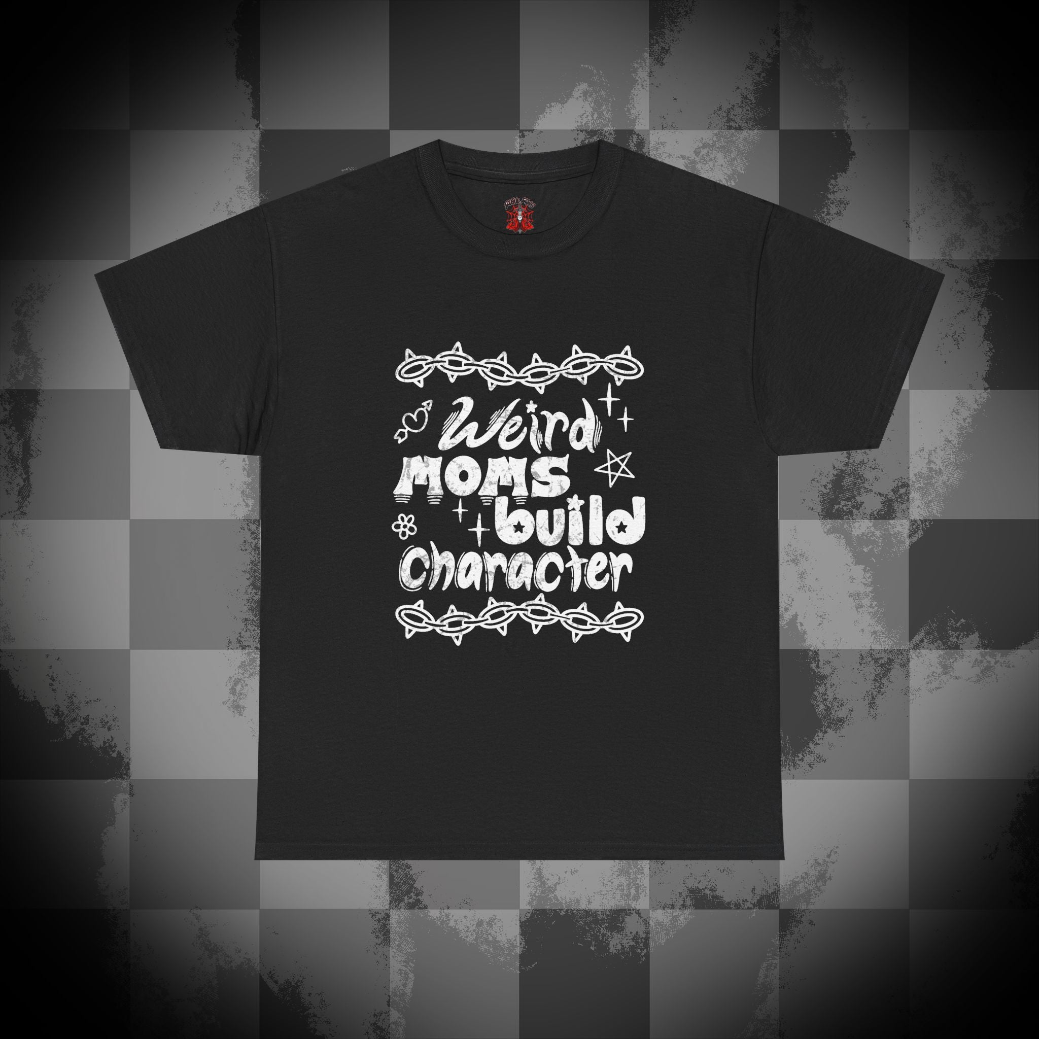Weird moms build charatcher Unisex Heavy Cotton Tee