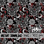 Tatted Bat Seamless File