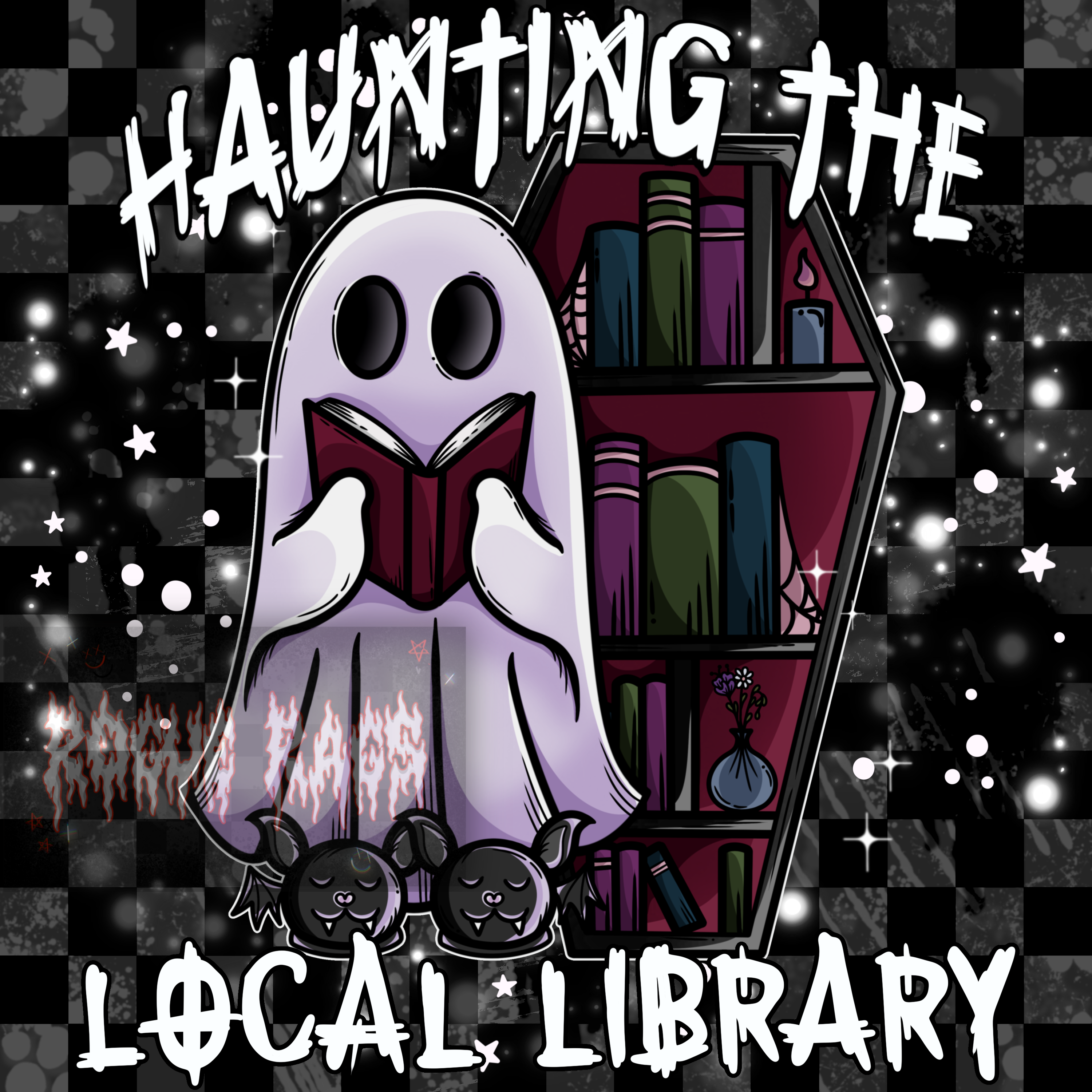 Haunting the local library/bookstore #1 PNG