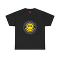 Just a mom trying not to raise assholes Unisex Heavy Cotton Tee