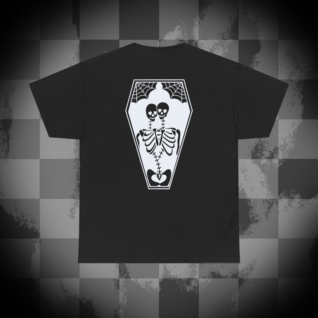 Conjoined coffin Unisex Heavy Cotton Tee