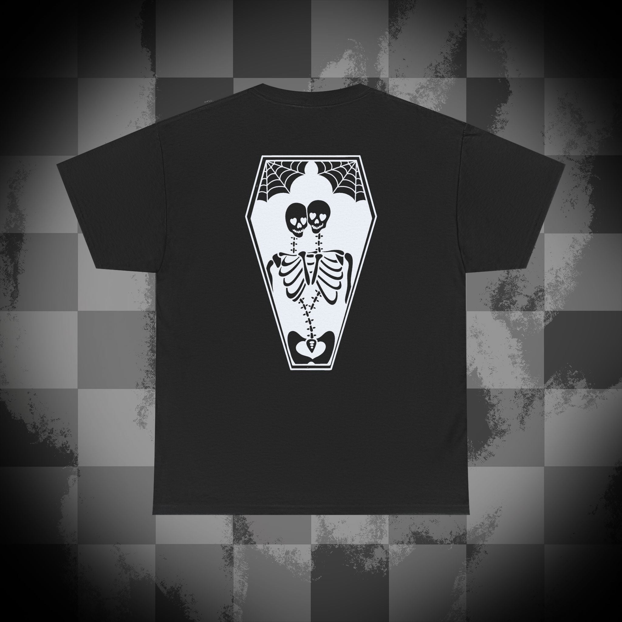 Conjoined coffin Unisex Heavy Cotton Tee
