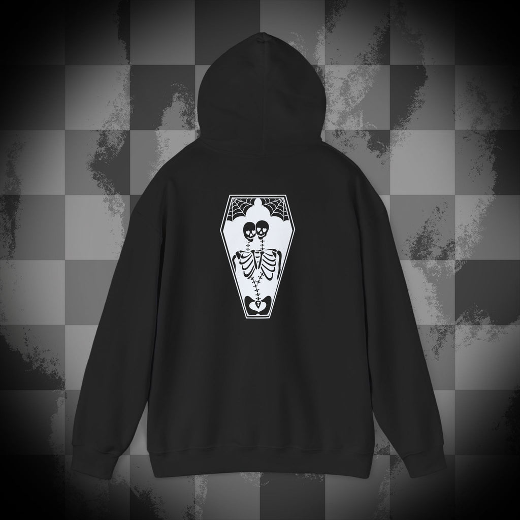 Conjoined coffin Unisex Heavy Blend™ Hooded Sweatshirt