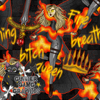 Fire Breathing B Queen Seamless File