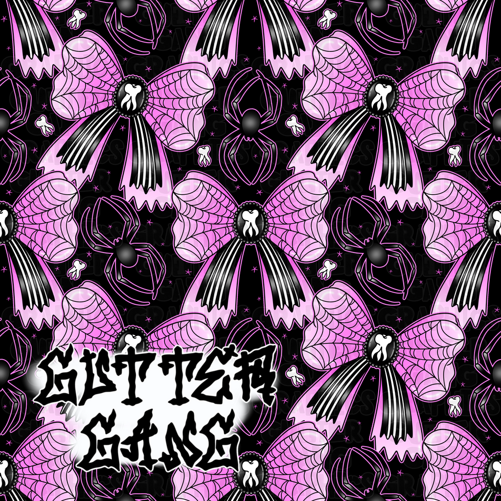 Creepy Coquette Pink #2 Seamless File