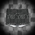 Metal Babe Checkerboard Yoga Shorts