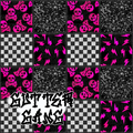 Pink Grunge Patchwork Seamless File