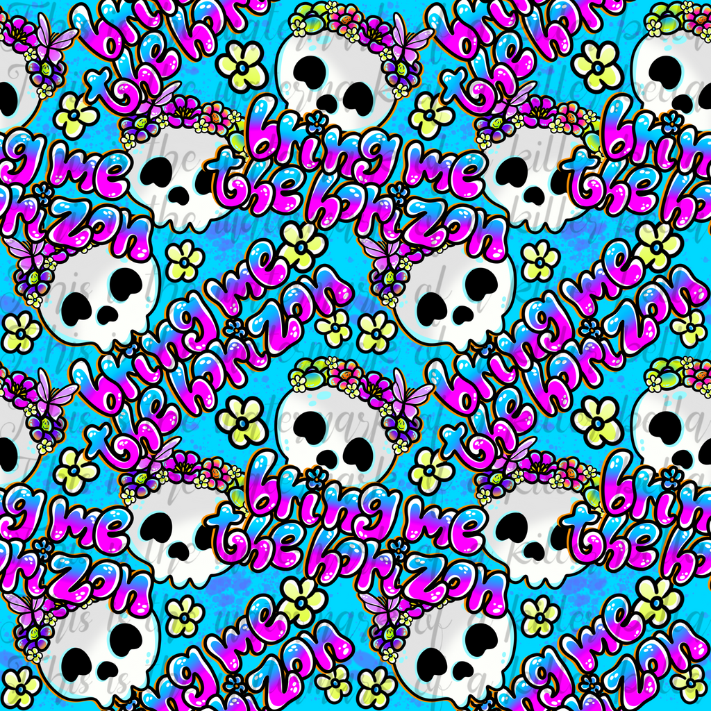 Blue BMTH Seamless File