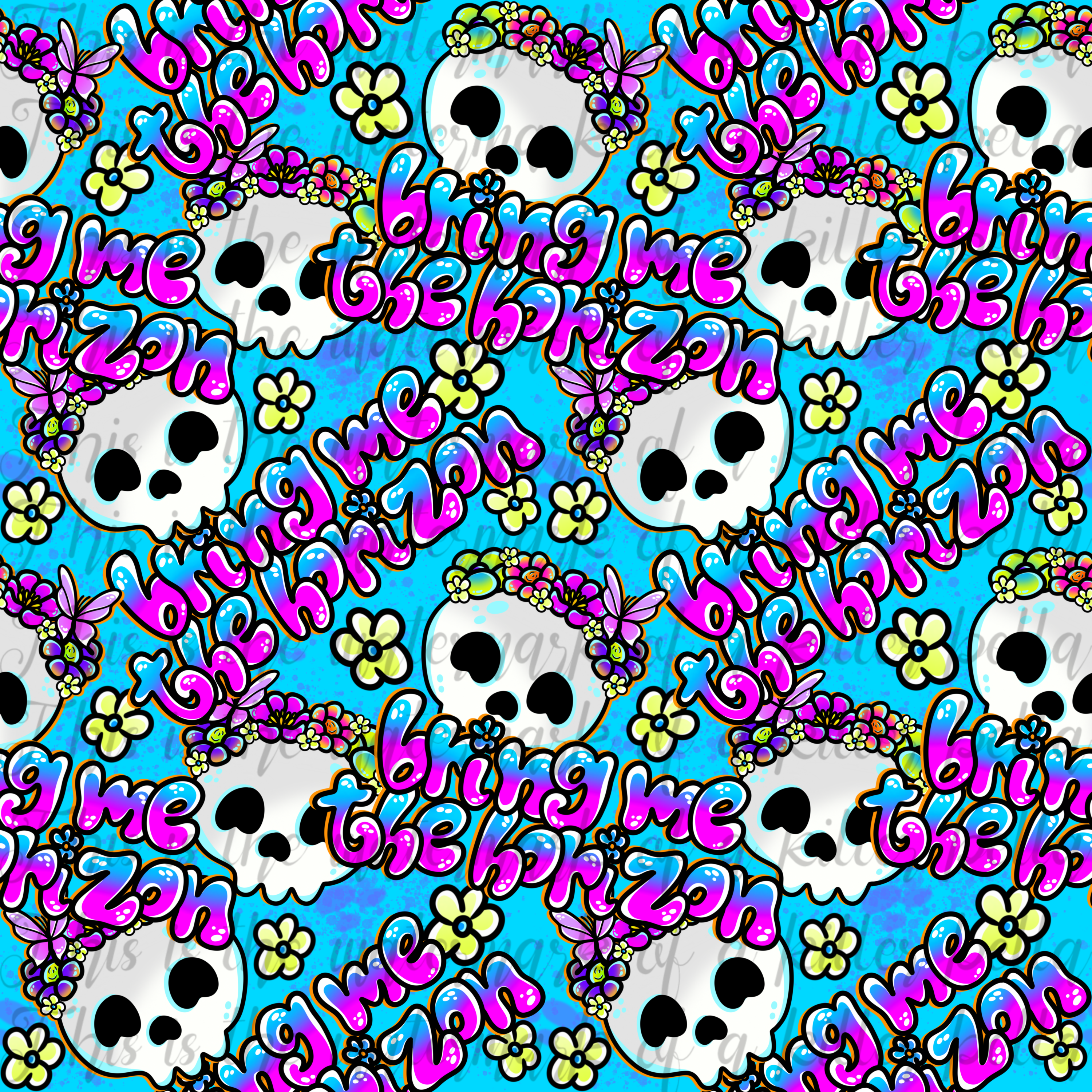 Blue BMTH Seamless File