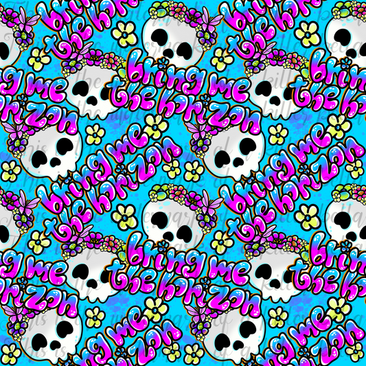 Blue BMTH Seamless File