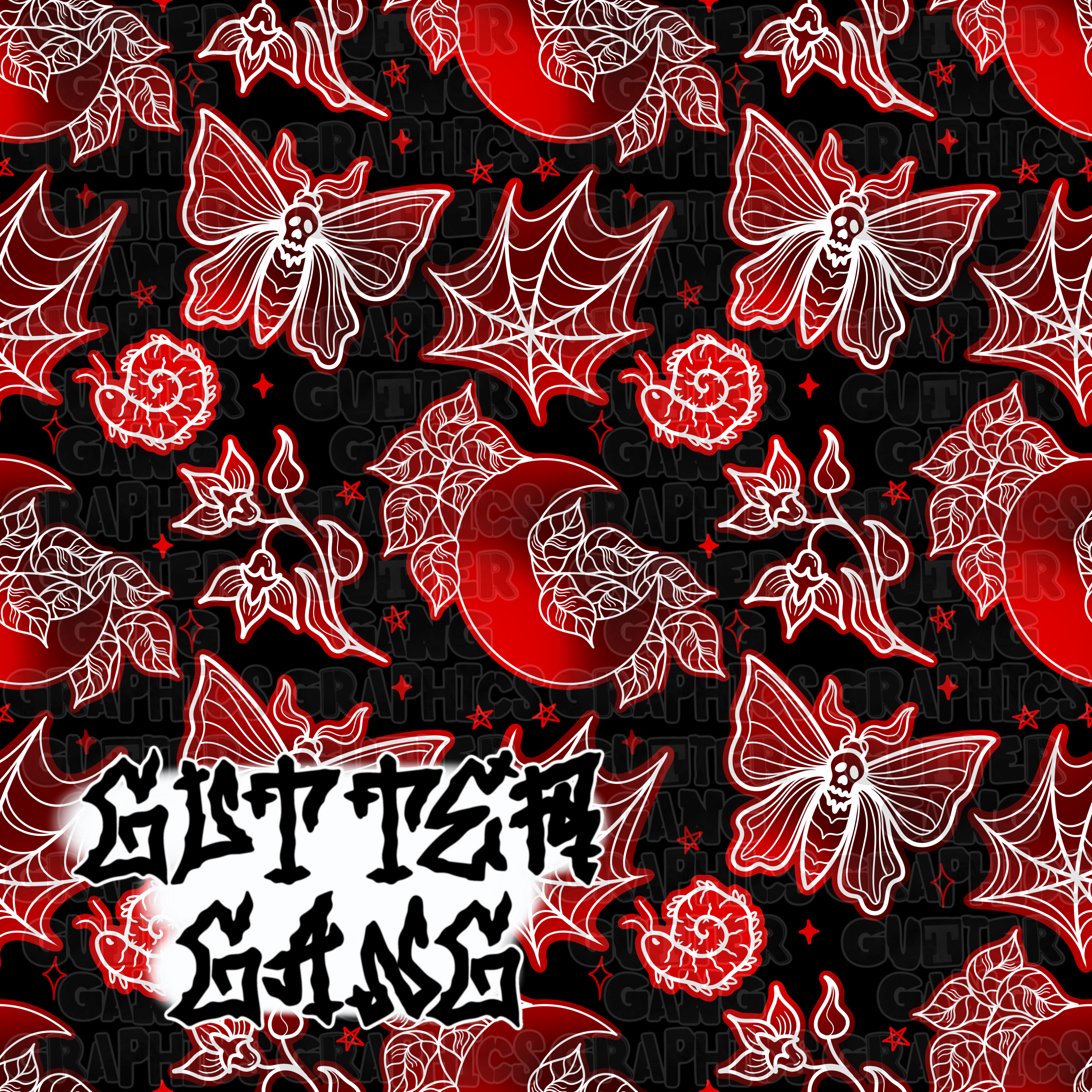 Moonlit Red 2 pack Seamless File