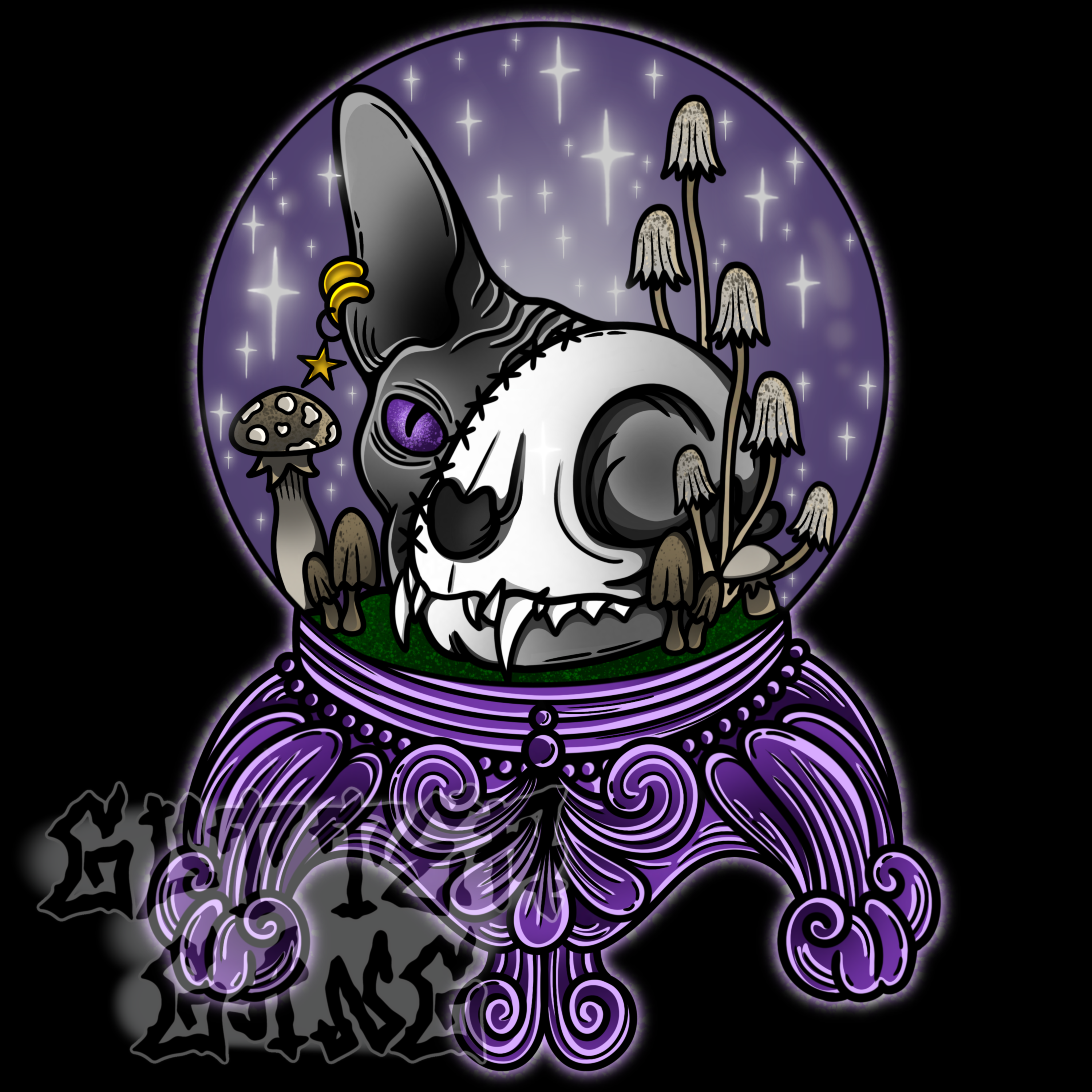 Oddity Kitty #3 PNG