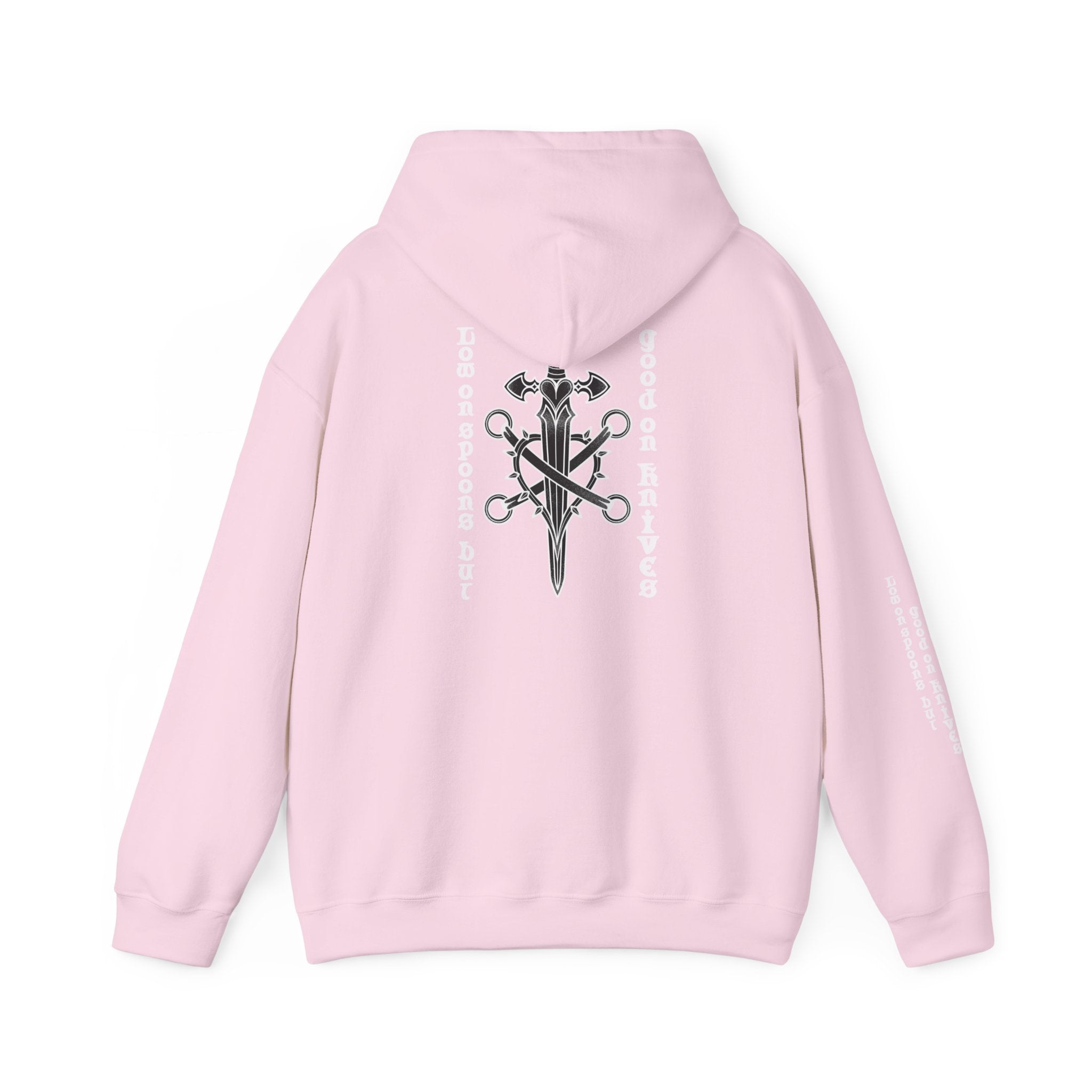 Low on spoons Unisex Heavy Blend™ Hooded Sweatshirt
