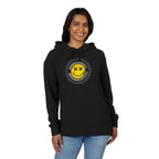 Just a mom trying not to raise a$$holes Unisex French Terry Hoodie