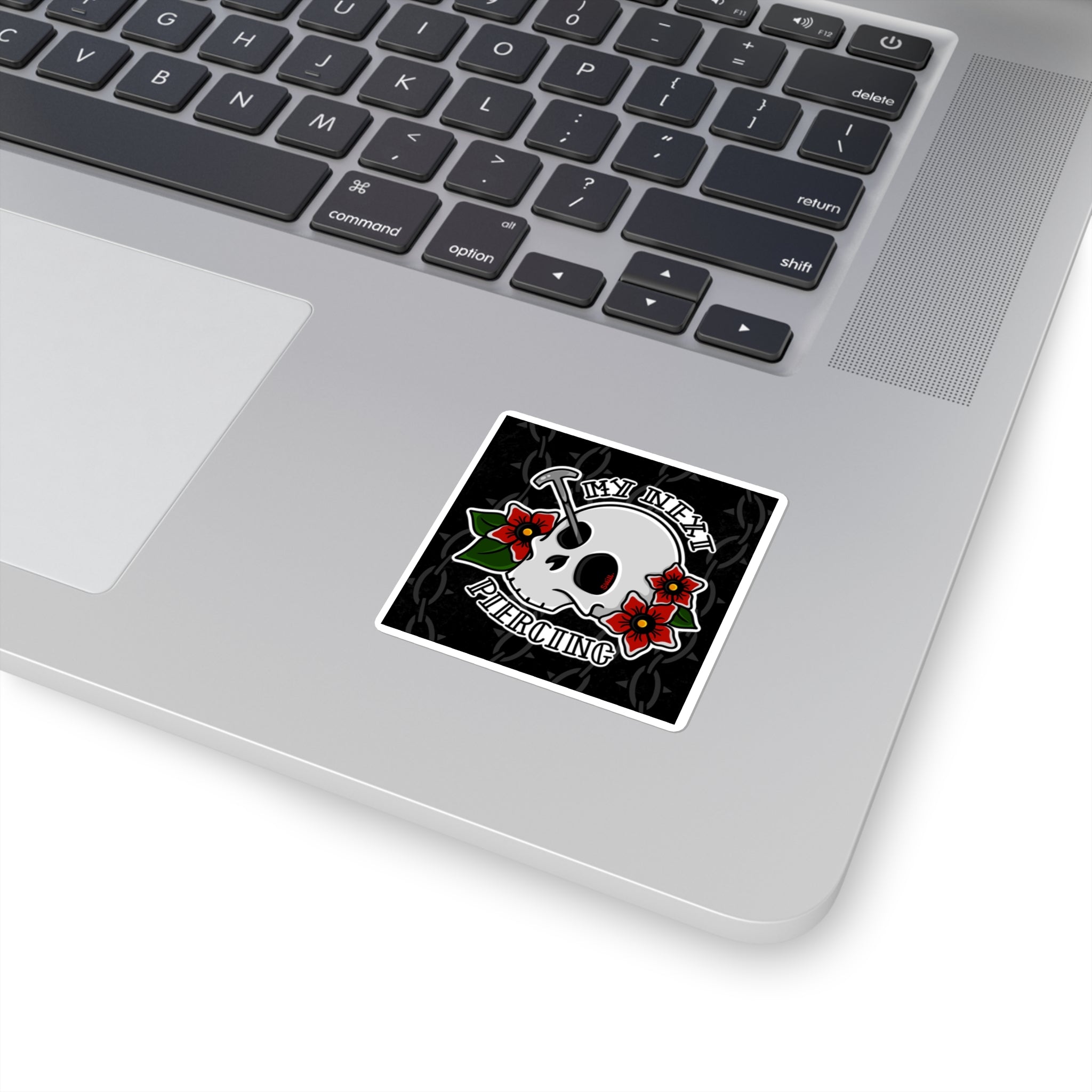 My next piercing sticker