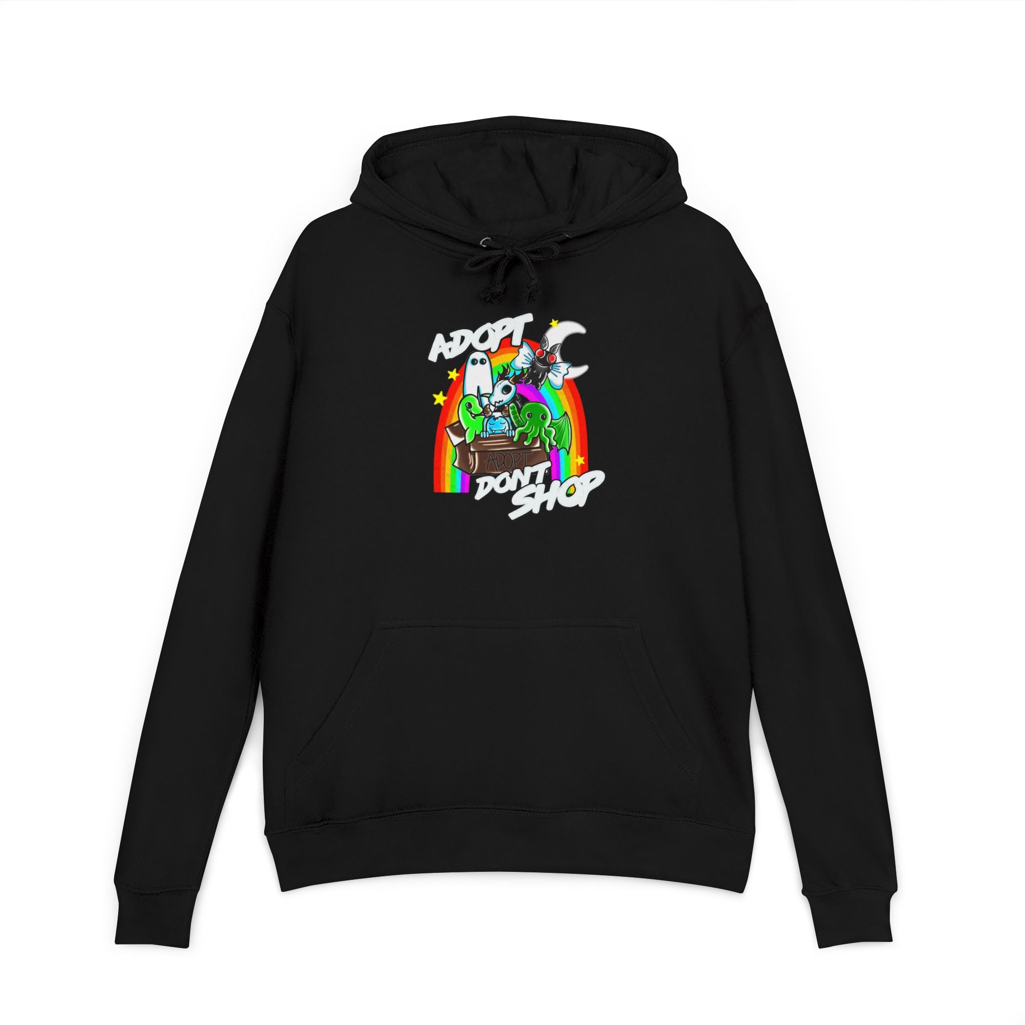 Cryptid adopt dont shop Unisex French Terry Hoodie