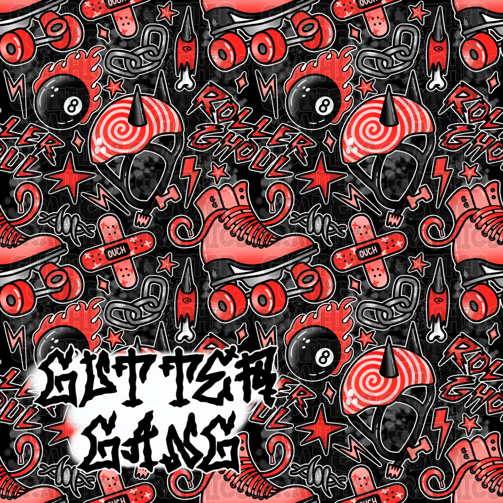 Red Roller Ghoul Seamless File