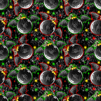 Ornament Bats Seamless File