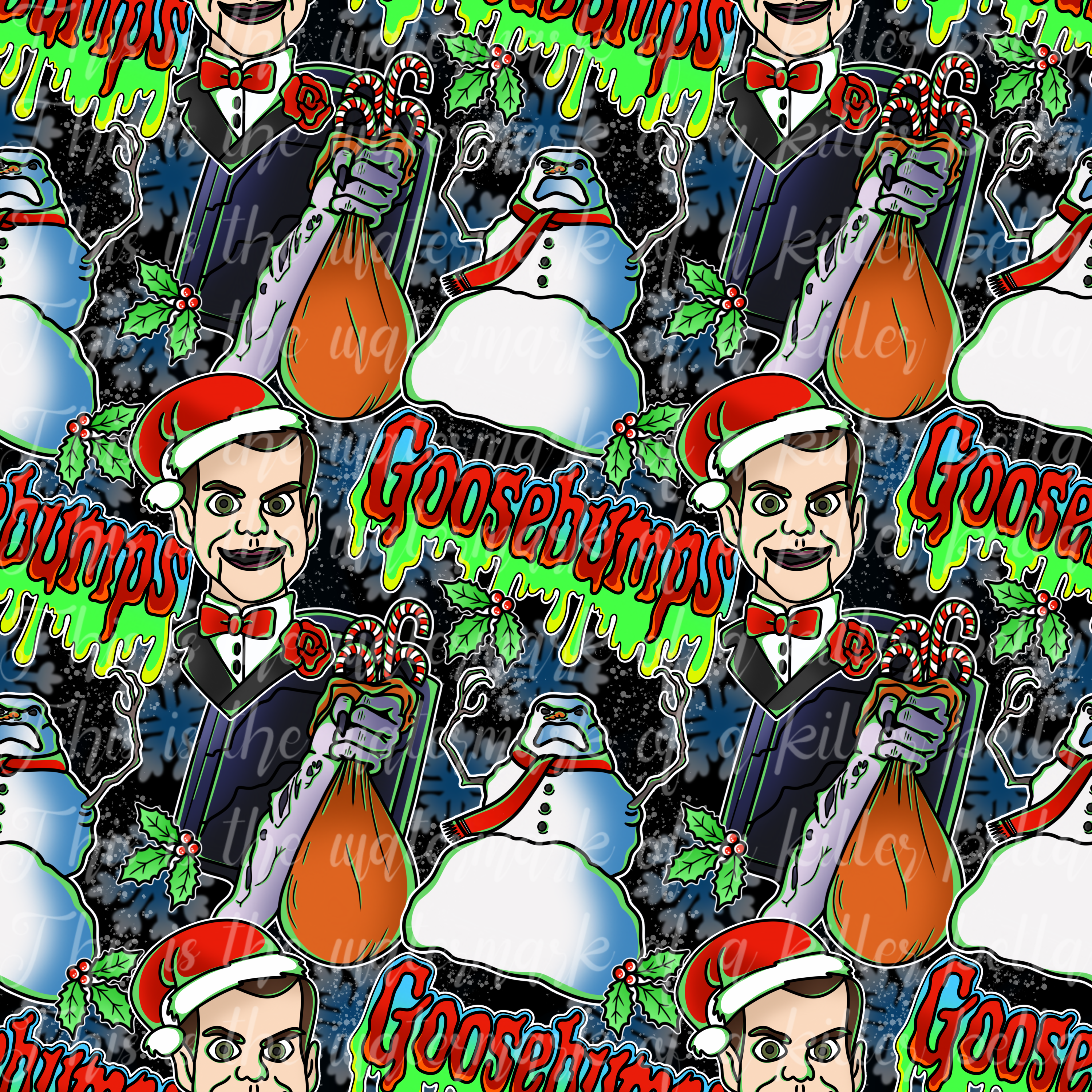 Creepmas #1 Seamless File