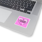 I'm too clumsy to be around fragile masculinity square stickerStickers