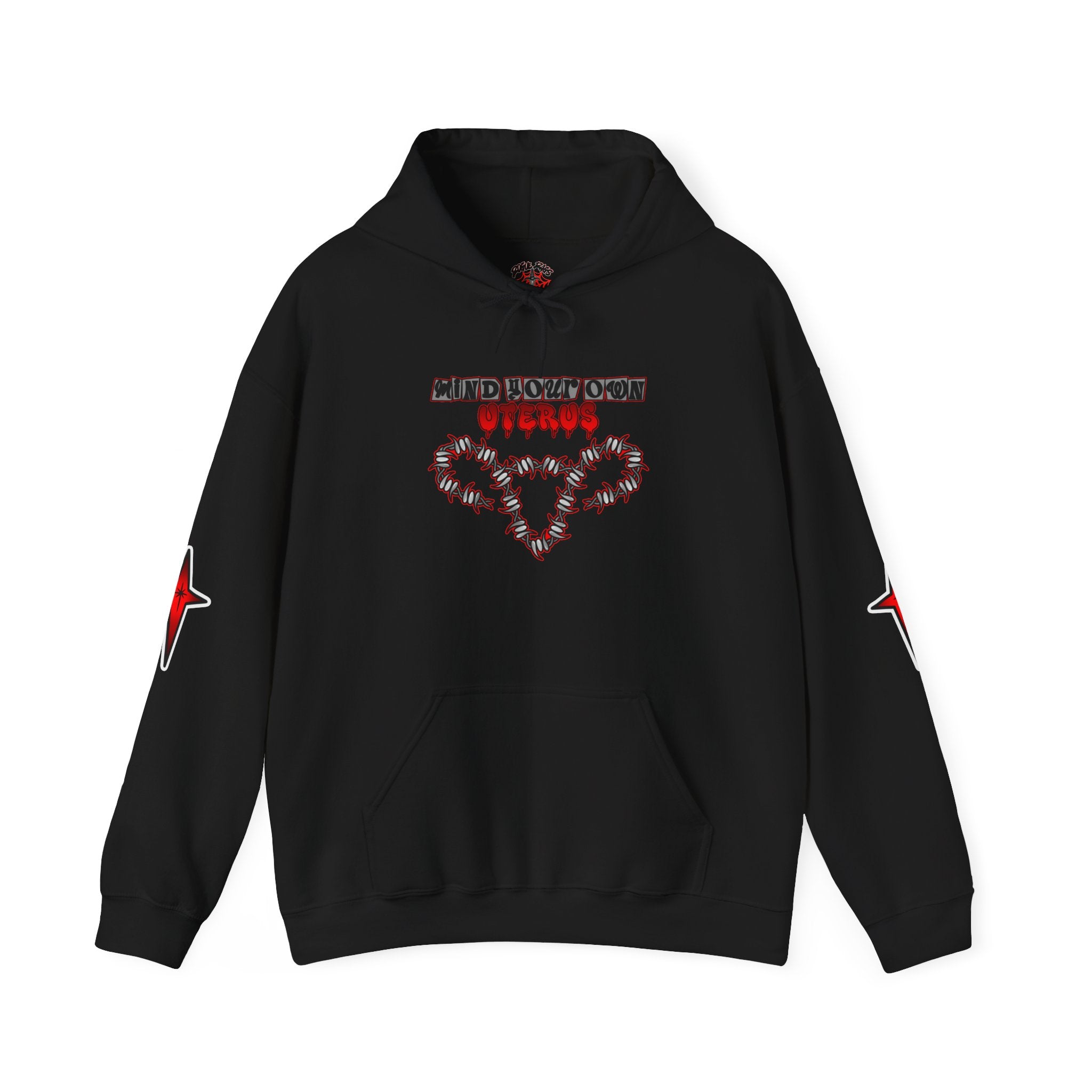 Mind your own uterus Unisex Heavy Blend™ Hooded Sweatshirt