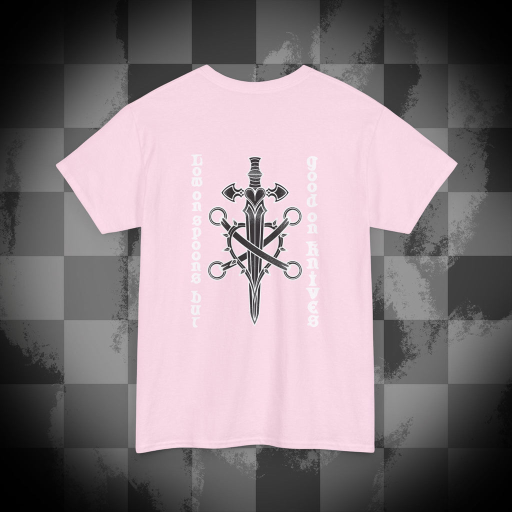 No spoons Unisex Heavy Cotton Tee
