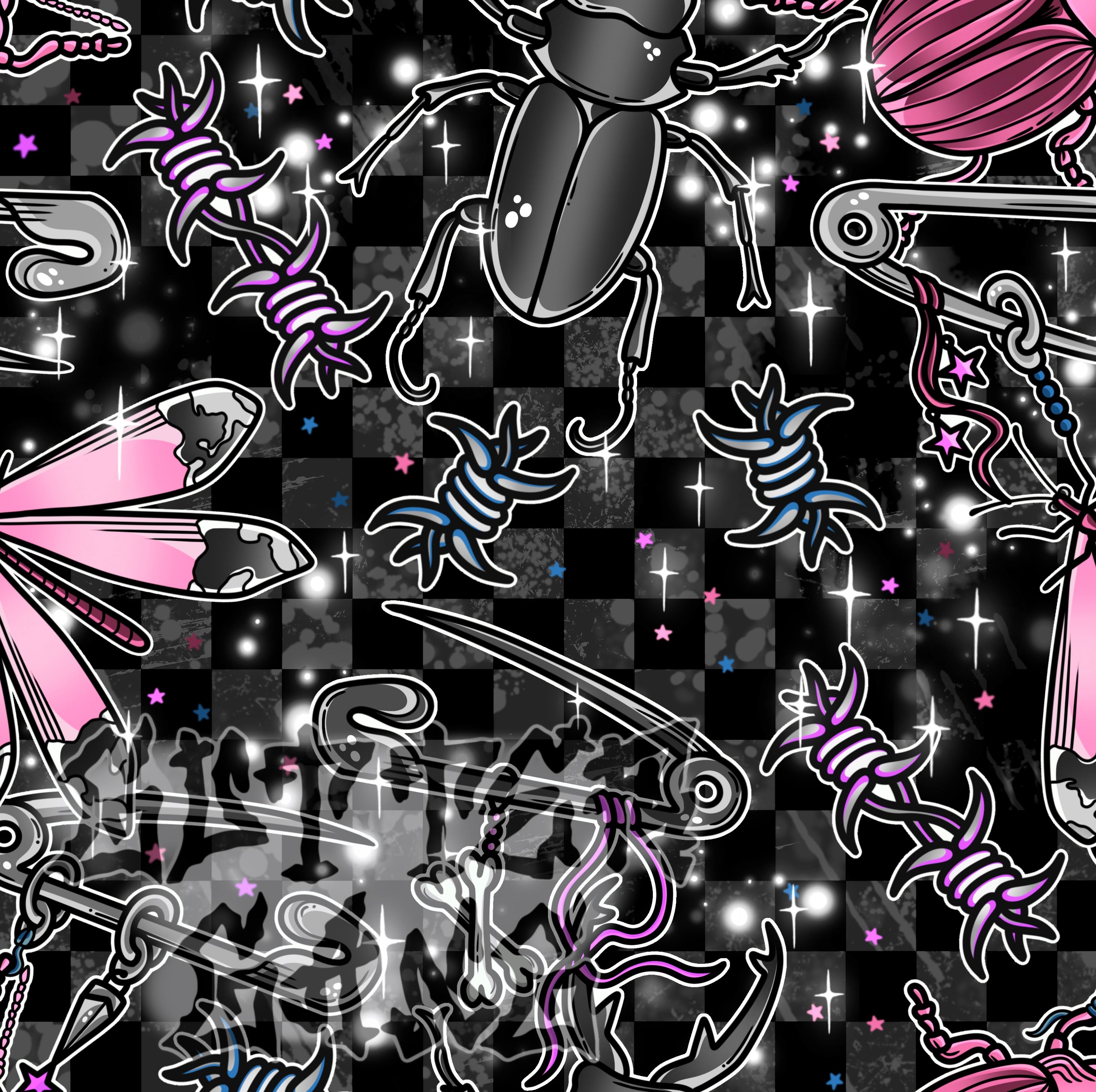 Insect Charms #4 Seamless File