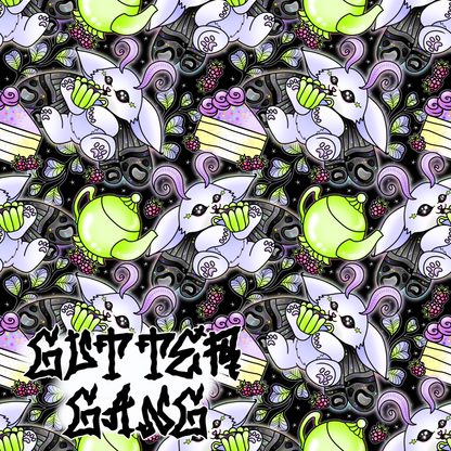 Moth Tea Party Seamless File