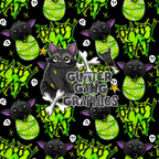 Baby Bat Green Colorway Seamless File