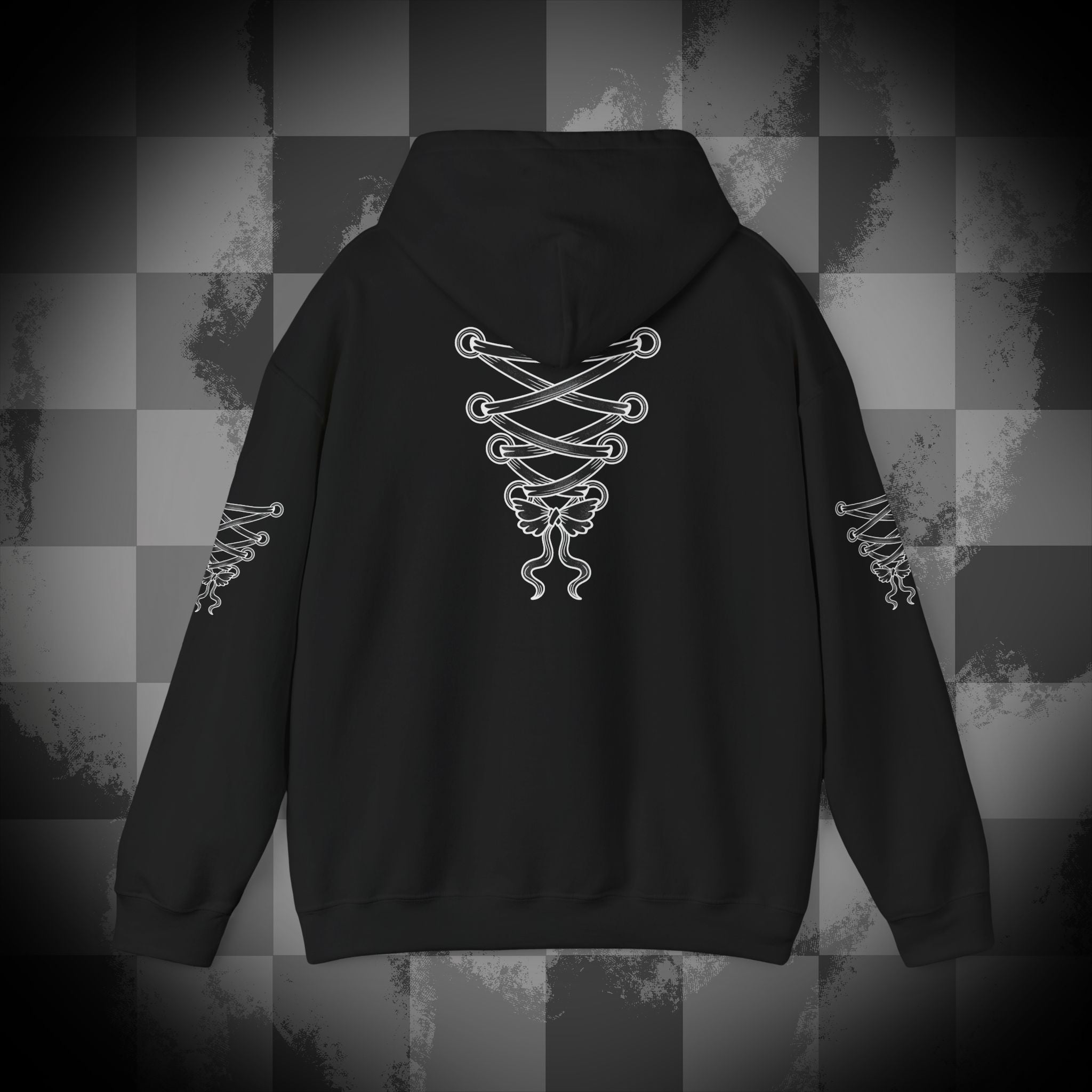 Goth Corset Unisex Heavy Blend™ Hooded Sweatshirt