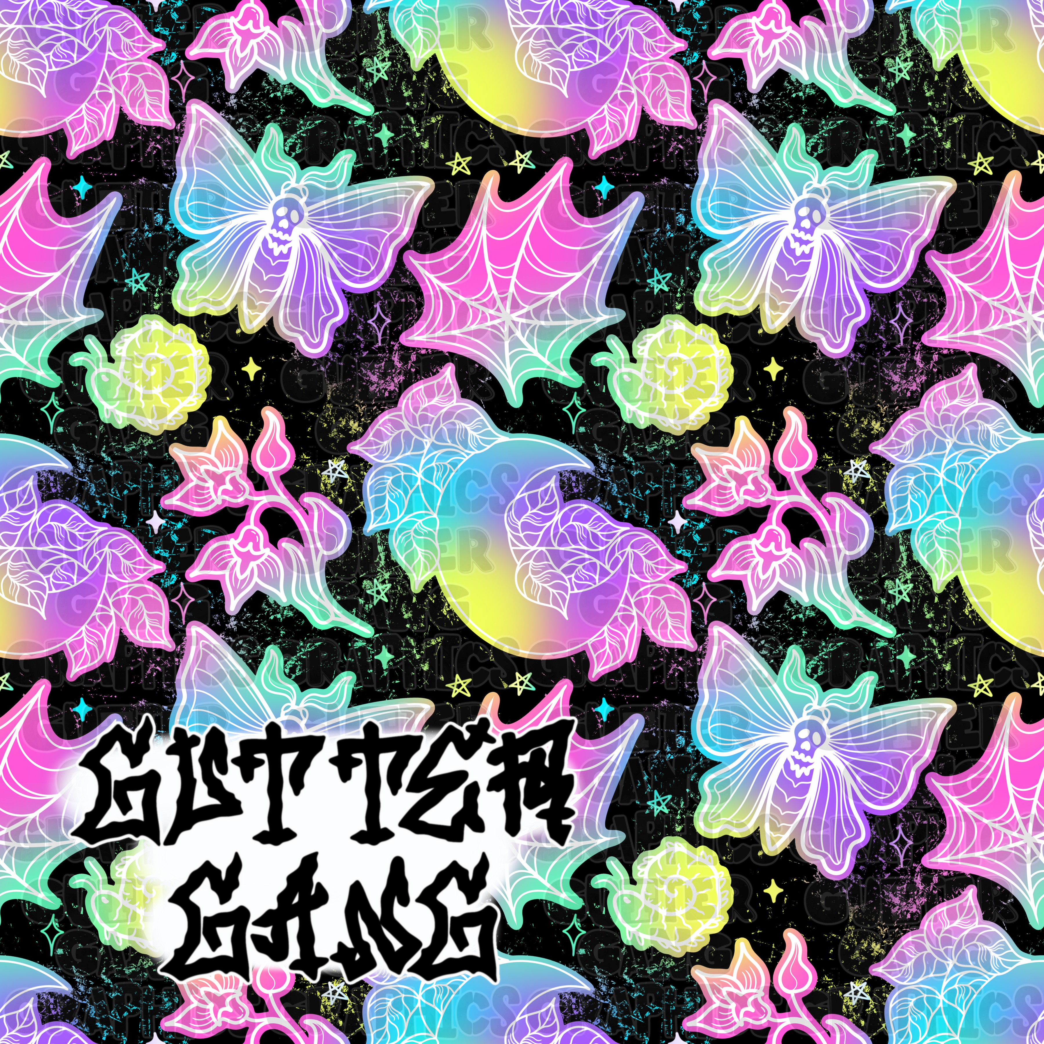 Moonlit Tie Dye 2 pack Seamless File